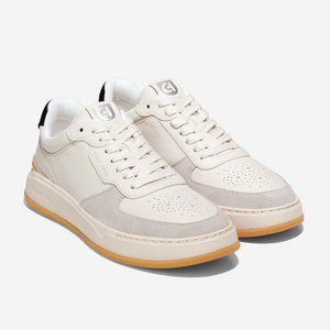 New Cole Haan Men's Grandprø Crossover Sneakers Shoes White Black Size 7.5